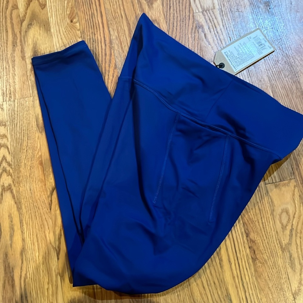 PrAna Luxara Pocket Leggings Royal Blue XL